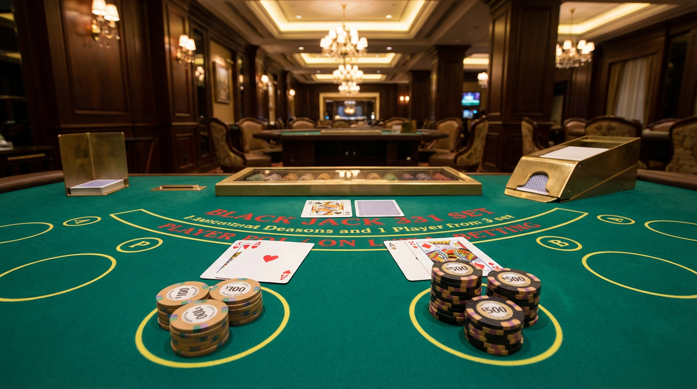Blackjack Ao Vivo no Soccer Bet